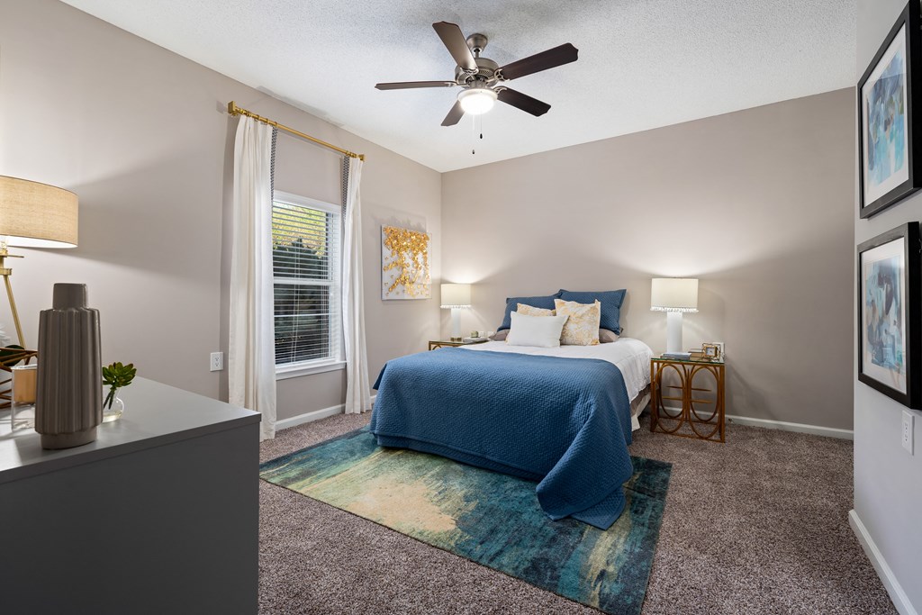 Model Bedroom at Chace Lake